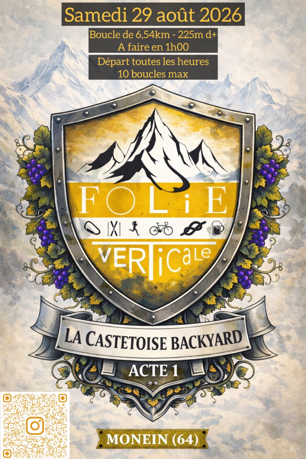 Affiche La Castetoise Backyard - Acte 1